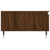 vidaXL Table basse ch&ecirc;ne marron 90x60x35 cm bois d'ing&eacute;nierie