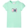 T-shirt pour enfants vert vif 140