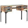 vidaXL Bureau 118x48x75 cm Bois de r&eacute;cup&eacute;ration massif