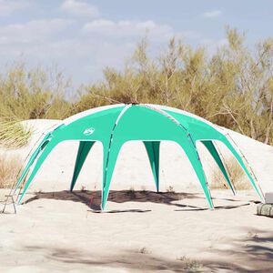 vidaXL Tente de f&ecirc;te vert de mer imperm&eacute;able