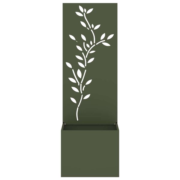 vidaXL &Eacute;cran de confidentialit&eacute; de jardin Vert olive 50 x 140 cm