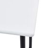 vidaXL Ensemble de bar 5 pcs Plastique Noir