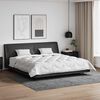 vidaXL Couette avec oreiller 3 pcs Blanc Microfibre