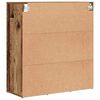 vidaXL Cabinet &agrave; chaussures Bois ancien 77,5 x 30 x 83,5 cm