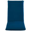 vidaXL Chaise longue pliable Tissu Oxford Bleu marine