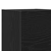 vidaXL Meuble TV mural Ch&ecirc;ne noir 30,5 x 30 x 30 cm Bois d'ing&eacute;nierie