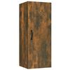 vidaXL Armoire suspendue Ch&ecirc;ne fum&eacute; 34,5x34x90 cm Bois d'ing&eacute;nierie