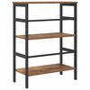 vidaXL &Eacute;tag&egrave;re Bois Ancien 60 x 29,5 x 81 cm Bois d'ing&eacute;nierie