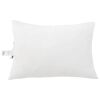 vidaXL Couette avec oreiller 3 pcs Blanc Microfibre