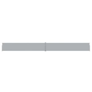 vidaXL Auvent lat&eacute;ral r&eacute;tractable de patio 140x1200 cm Anthracite