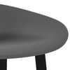 vidaXL Ensemble de bar 7 pcs Noir et gris