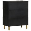 vidaXL Buffet noir 60x33x75 cm bois d'ingénierie