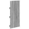 vidaXL &Eacute;tag&egrave;re &agrave; magazines avec &eacute;tag&egrave;re Gris Sonoma 43 x 11 x 102 cm