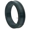 vidaXL Fil de liaison de cl&ocirc;ture 250 m 2,3/3,8 mm Acier Vert noir&acirc;tre
