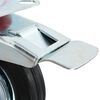 vidaXL 16 pcs Roulettes pivotantes 100 mm