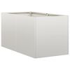 vidaXL Jardini&egrave;re 40x80x40 cm acier inoxydable
