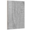 vidaXL Panneaux d&eacute;coratifs 150 pc Gris Sonoma 15 x 21 x 0,27 cm