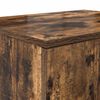 vidaXL Armoire de rangement 2 pcs Ch&ecirc;ne fum&eacute; 103 x 41 x 40 cm