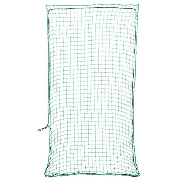 vidaXL Filet pour remorque avec corde élastique vert 8x3,5 m PP
