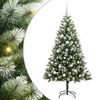 vidaXL Arbre de No&euml;l artificiel avec neige artificielle 150 LED