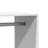 vidaXL Garde-robe blanc 77x48x102 cm bois d'ing&eacute;nierie