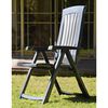 Keter Chaises de jardin inclinables Corsica lot de 2 gris