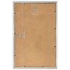 vidaXL Collage de cadres photo 5 pcs de mur Argent&eacute; 70x90 cm MDF