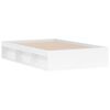 vidaXL Cadre de lit sans matelas blanc 120x200 cm