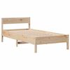 vidaXL Cadre de lit sans matelas 90x190 cm bois de pin massif