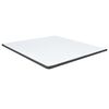 vidaXL Sommier &agrave; lattes de lit Gris fonc&eacute; Tissu 160x200 cm