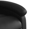vidaXL Fauteuil inclinable &eacute;lectrique noir similicuir