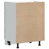 vidaXL Armoire de cuisine Porto ch&ecirc;ne marron bois d'ing&eacute;nierie