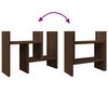 vidaXL Organisateur de bureau ch&ecirc;ne marron 34,5x15,5x35,5 cm