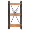 vidaXL Biblioth&egrave;que &agrave; 3 niveaux 40x30x80 cm Bois d'acacia massif