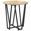 vidaXL Ensemble de tables d'appoint 2 pcs Ch&ecirc;ne Sonoma et noir