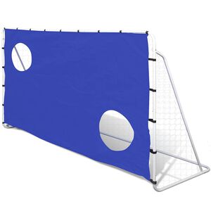 vidaXL But de Football avec Cibles 240x92x150 cm acier haute qualit&eacute;