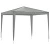 vidaXL Tente de f&ecirc;te 250 x 250 x 240 cm Gris clair PE et acier