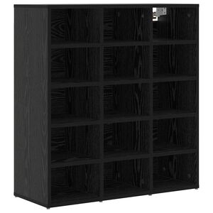 vidaXL Cabinet &agrave; chaussures 77,5 x 30 x 83,5 cm Bois d'ing&eacute;nierie