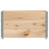 vidaXL Colliers de palette 3 pcs 100x50 cm bois de pin solide