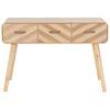 vidaXL Table console 100 x 35 x 68 cm Bois massif