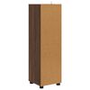 vidaXL Cabinet de salle de bain Ch&ecirc;ne brun 30,5 x 30 x 101 cm