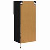 vidaXL Meubles TV muraux 2 pcs Ch&ecirc;ne noir 40,5 x 30 x 90 cm