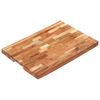vidaXL Planche &agrave; d&eacute;couper 60x40x4 cm Bois d'acacia massif