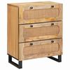 vidaXL Buffet 60 x 33 x 75 cm Bois de mangue massif Marron