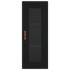 vidaXL Buffet haut Noir 34,5x34x180 cm Bois d'ing&eacute;nierie