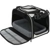 TRIXIE Sac de transport pour animaux de compagnie Noir et gris