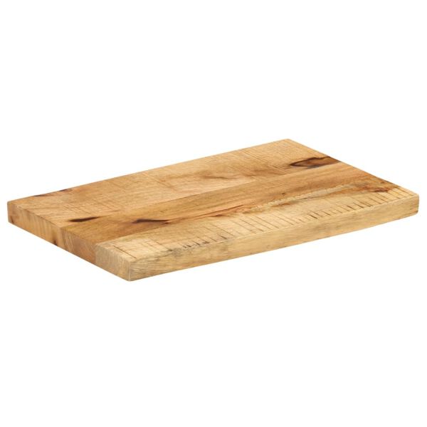 vidaXL Dessus de table 60x20x3,8 cm bord vif bois massif manguier brut