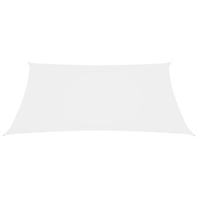 vidaXL Voile de parasol tissu oxford rectangulaire 3,5x4,5 m blanc