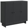 vidaXL Buffet Noir 89 x 34,5 x 80 cm Bois d'ing&eacute;nierie