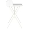 vidaXL Bureau Blanc 80x50x84 cm